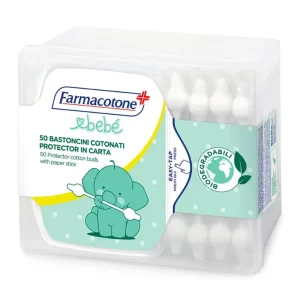 50 бебешки клечки за уши биоразградими 1694FB Farma