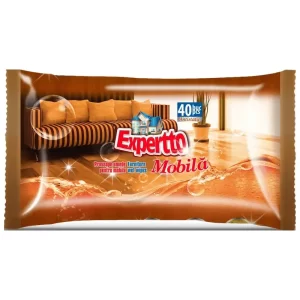 EXPERTTO Мокри кърпи мебели 40бр