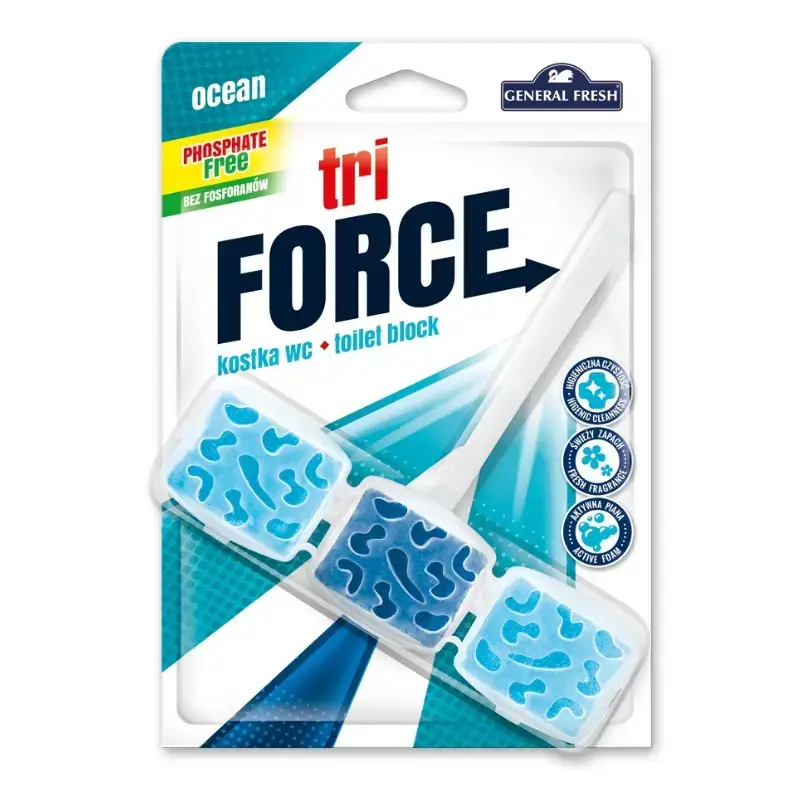 TRI-FORCE Тоалетно блокче 45гр Океан