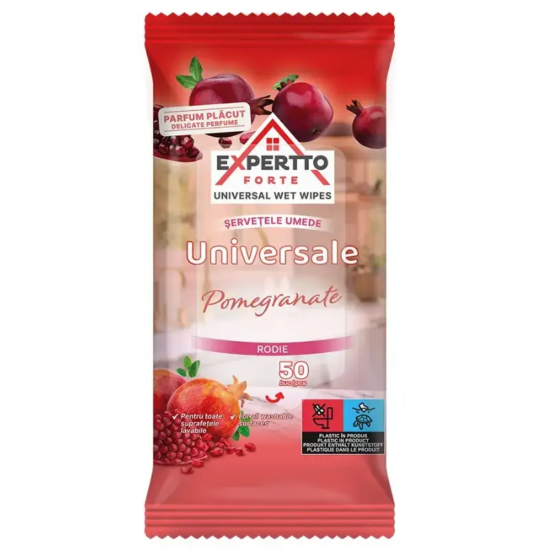 EXPERTTO FORTE Мокри кърпи за всякакви повърхности 50 бр. - Image 3